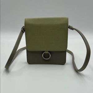 K. Carroll Modern Green Crossbody Bag with Adjustable Strap